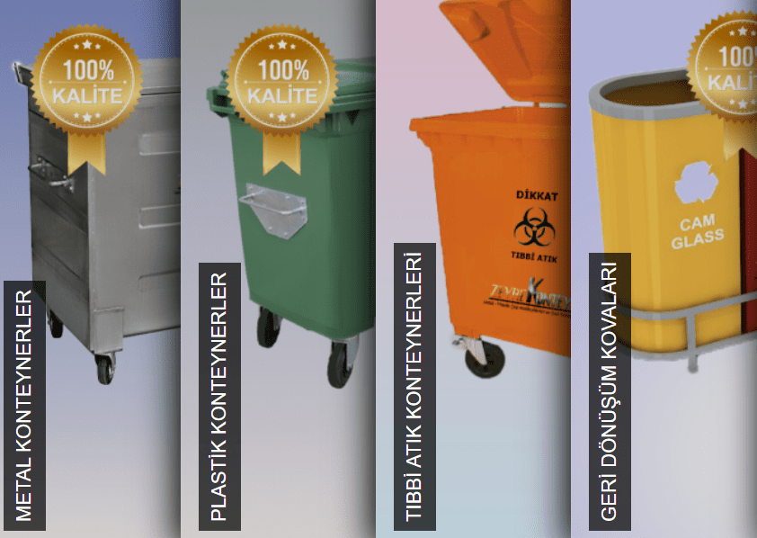 Kullanışlı Çöp Konteyner Modelleri