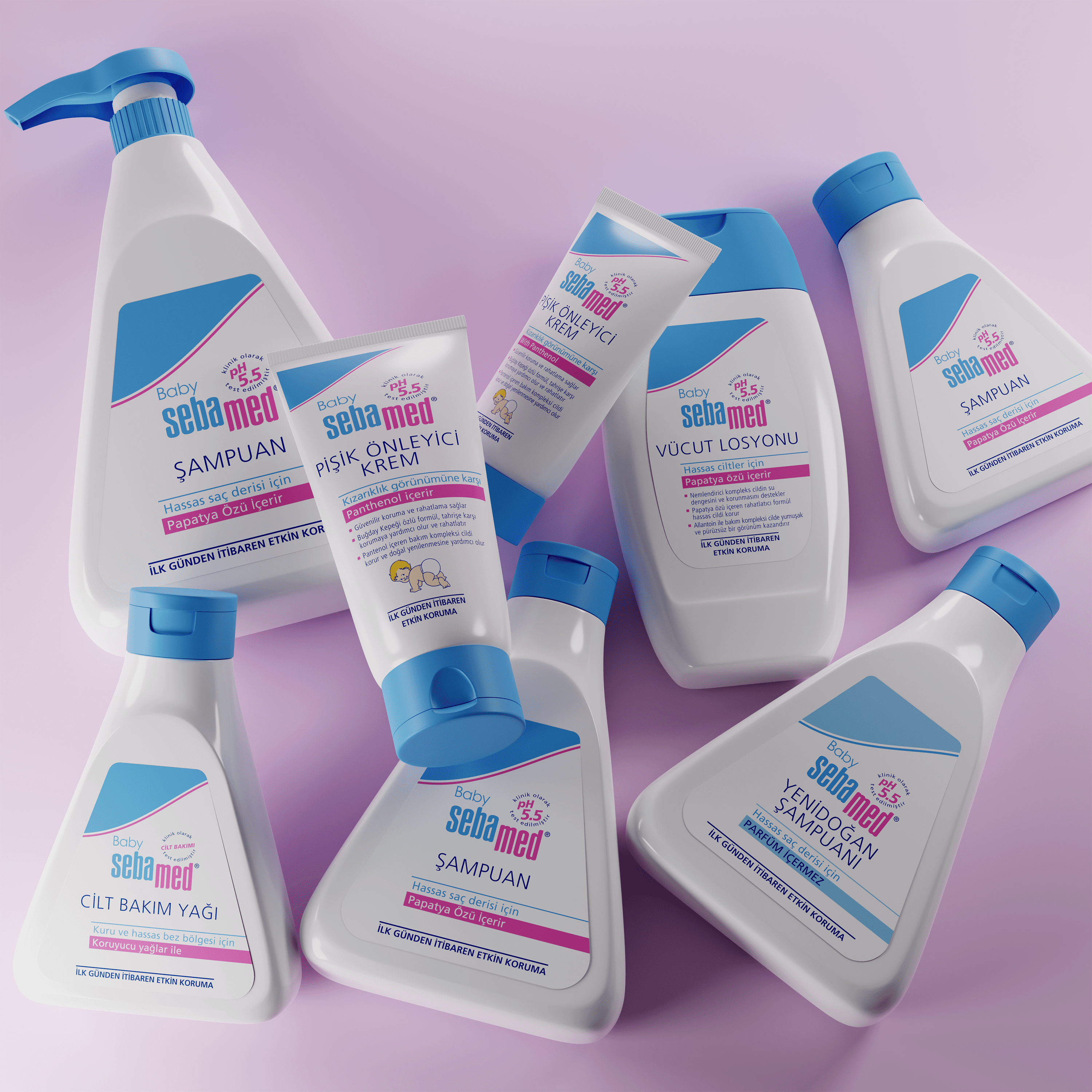 Sebamed Baby Pişik Önleyici Krem ile   Pişiksiz Bebekler, Mutlu Anneler!