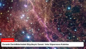 Evrenin Derinliklerindeki Büyüleyici Sanat: Vela Süpernova Kalıntısı