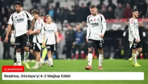 Beşiktaş, Göztepe’yi 4-2 Mağlup Edildi
