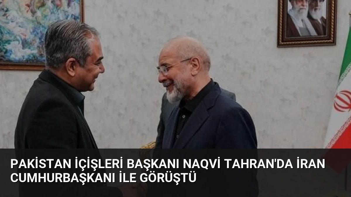 Pakistan İçişleri Başkanı Naqvi Tahran’da İran Cumhurbaşkanı ile Görüştü