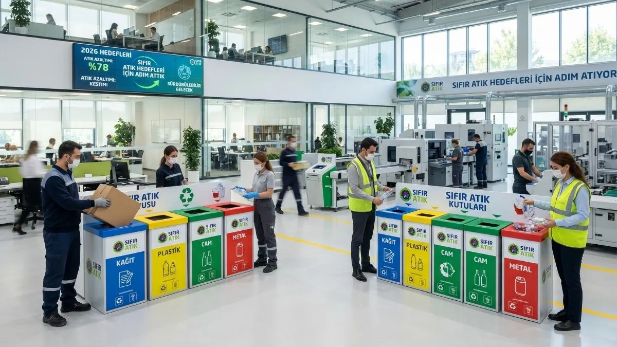 Kurumsal Firmalar Sıfır Atık Hedefleri İçin Adım Atıyor