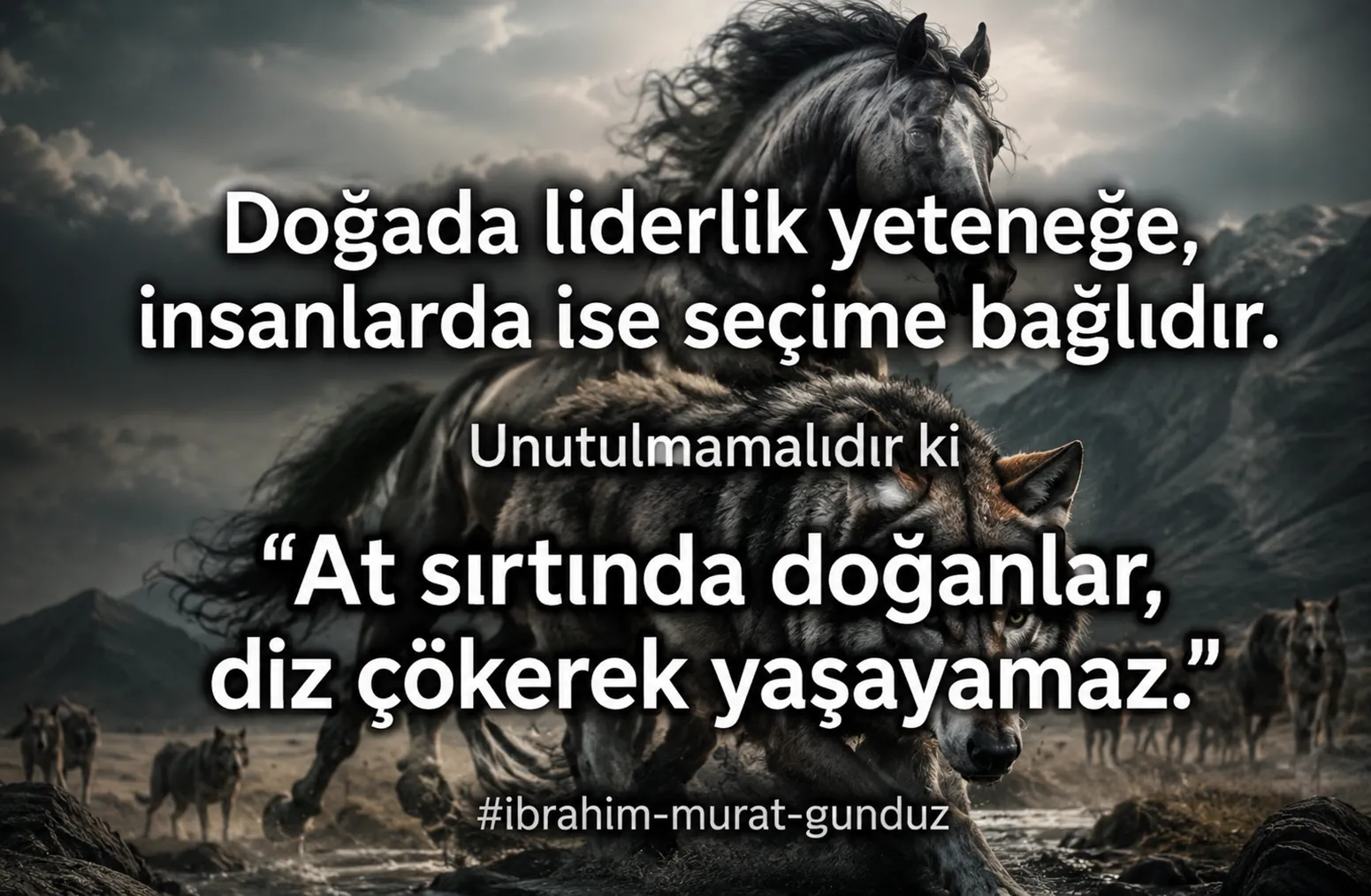 Türk Milliyetçisi İş İnsanı İbrahim Murat Gündüz: “Liderlik İnsanlarda Seçime Bağlıdır”