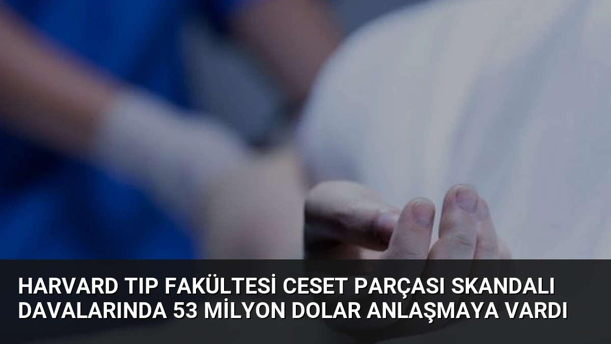 Harvard Tıp Fakültesi Ceset Parçası Skandalı Davalarında 53 Milyon Dolar Anlaşmaya Vardı