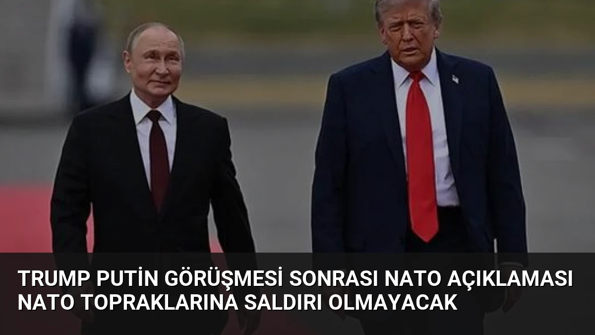 Trump Putin Görüşmesi Sonrası NATO Açıklaması NATO Topraklarına Saldırı Olmayacak
