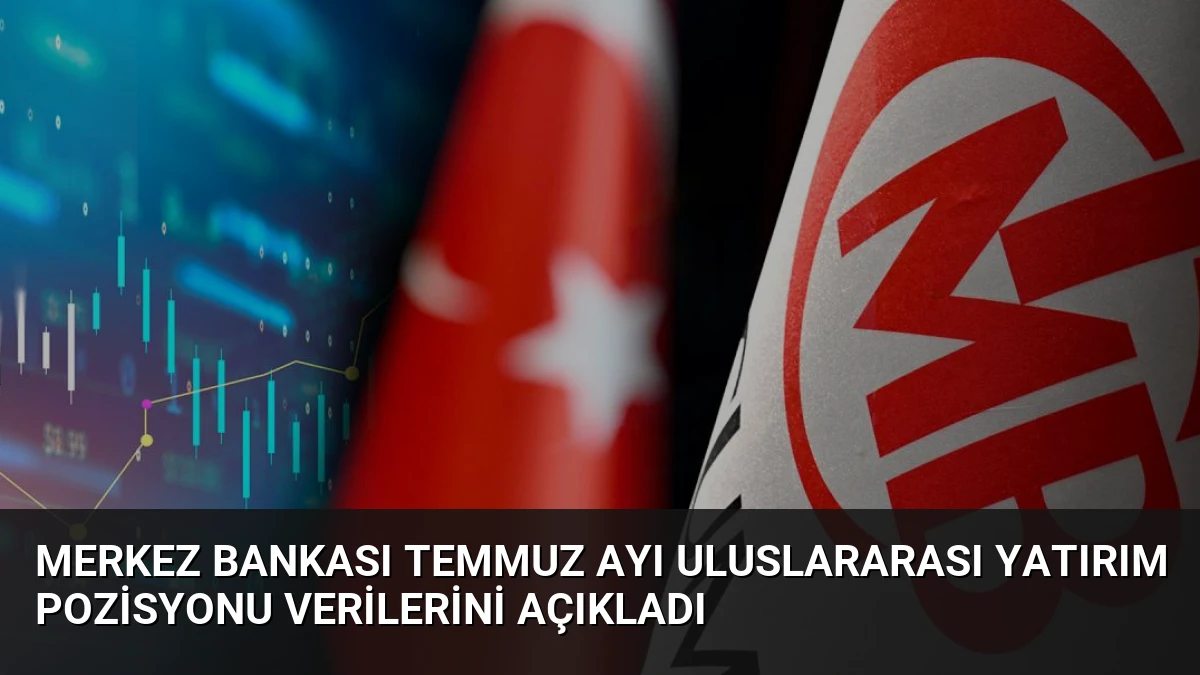 Merkez Bankası Temmuz Ayı Uluslararası Yatırım Pozisyonu Verilerini Açıkladı