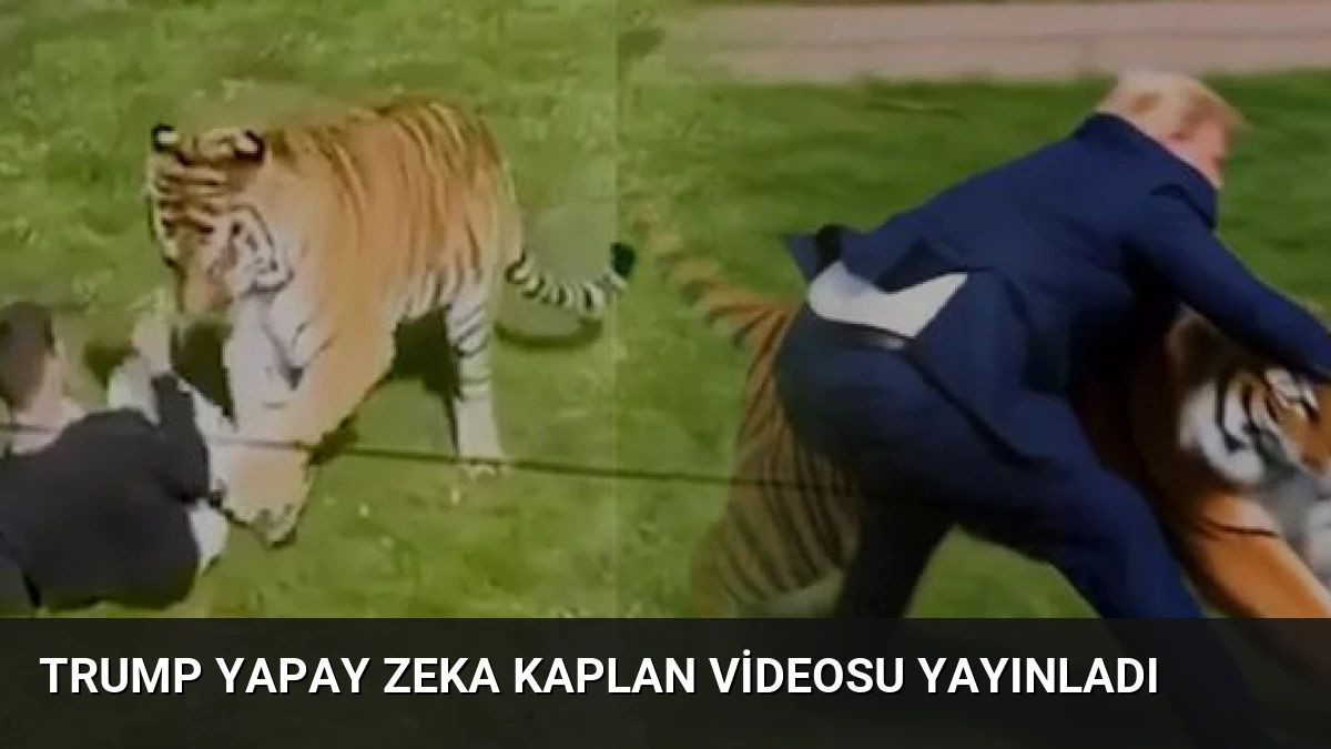 Trump Yapay Zeka Kaplan Videosu Yayınladı